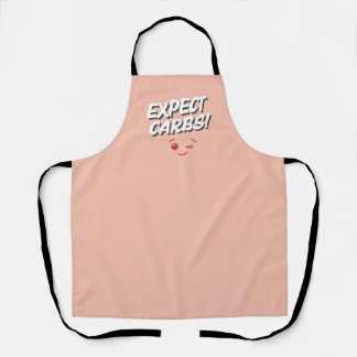 Tablier Expect Carbs! Funny Apron