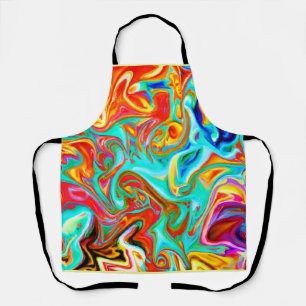 Tablier Expressive Colorful Abstractions Motif