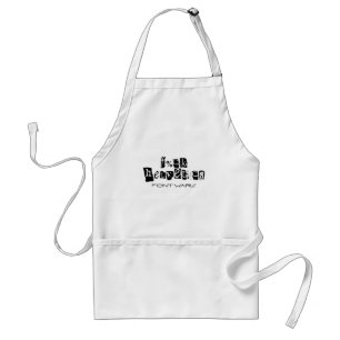 Tablier F%ck Helvetica Apron