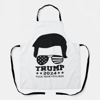 Tablier "F*** Vos sentiments" Trump 2024 Apron