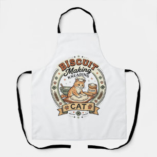 Tablier Fabrication de biscuits Pétrissage Chat Fabricatio