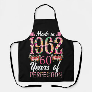 Tablier Fabriqué 1962 60 Ans 60ème 60 Année De Perfection