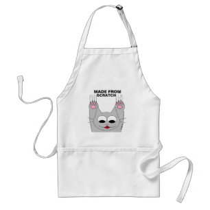 Tablier Fabriqué À Partir De L'Apron Cat De Scratch