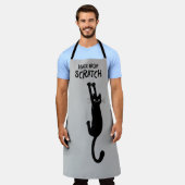 Tablier Fabriqué À Partir D'Un Chat Amusant Qui Se Pose Su (Porté)