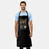 Tablier Fabriqué avec amour (Porté)