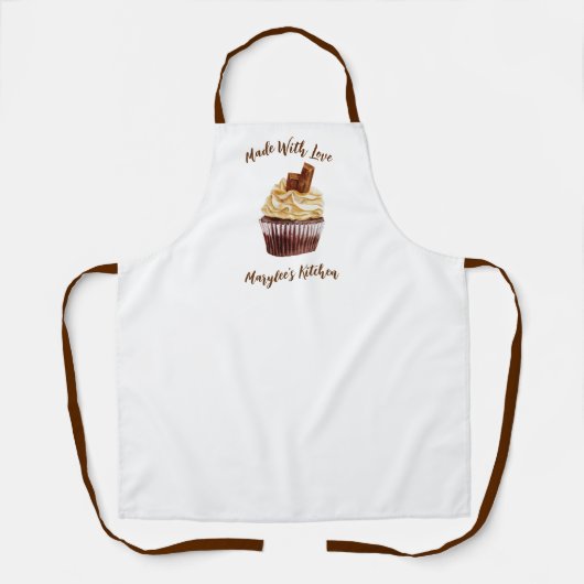 Tablier Fabriqué Avec Amour Cupcake Bakery Chef Apron (Recto)