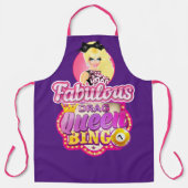 Tablier Fabrique Drag Queen Bingo Apron (Recto)