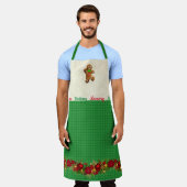 Tablier Fabriquer Du pain d'épices de Noël Un homme Faire (Porté)