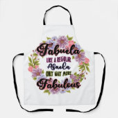 Tablier Fabuela Comme Une Abuela Régulière Seulement Beauc (Recto)