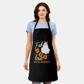 Tablier Fabulous Faboolous Dental Assistant Ghost Hallowee (Porté)