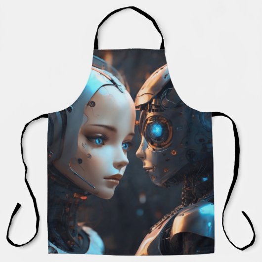 Tablier Face du chatbot AI (Recto)