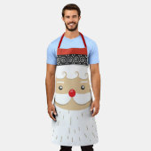 Tablier Face père Noël (Porté)
