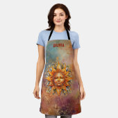 Tablier Face solaire cosmique personnalisée (Porté)