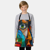 Tablier Faces we know (Porté)