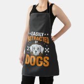 Tablier Facilement Distrait Par Les Chiens (Insitu)