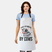 Tablier Facilement distrait par les vaches Graphique de va (Porté)