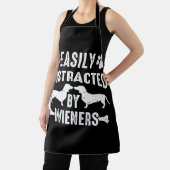 Tablier Facilement Distrait Par Les Wieners Dachshund Dog (Insitu)