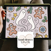 Tablier Faire des esprits de café brillant Ghosts Holiday