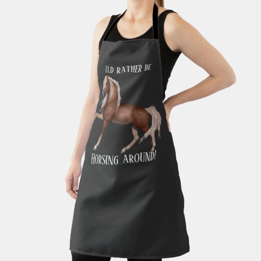 Tablier Faire du cheval autour (Insitu)