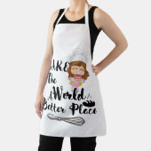 Tablier Faire du monde un meilleur endroit (Insitu)