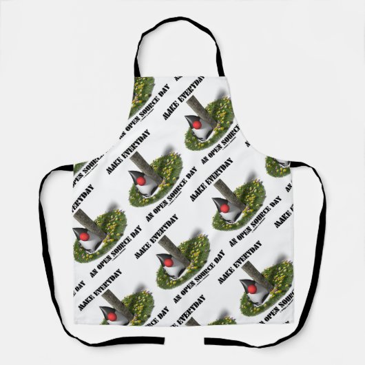 Tablier Faire du quotidien une journée Open Source Java Du (Recto)