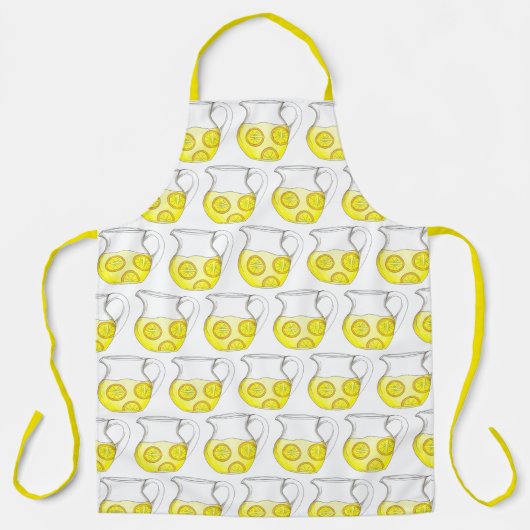 Tablier Faire Lemonade Citron Ade Pitcher Citrus Boisson F (Recto)