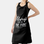 Tablier Faire-part De Grossesse Lire La Belle Impression (Insitu)