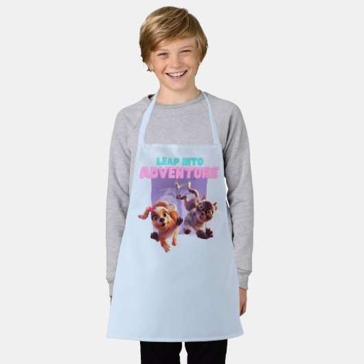 Tablier Faire un bond dans l'aventure (Porté)