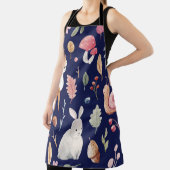 Tablier Fairy Forest Animals Aquarelle pour enfants (Insitu)