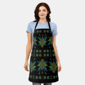 Tablier Fairy Stars Black Medium Apron (Porté)