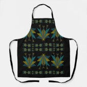 Tablier Fairy Stars Black Medium Apron (Recto)