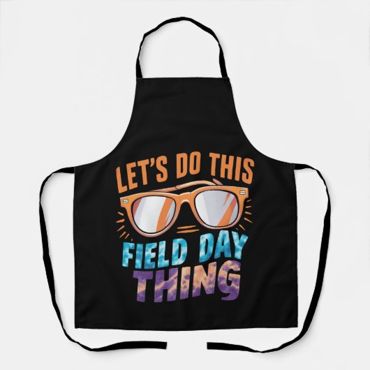 Tablier Faisons ce champ de jour de lunettes de soleil Ens (Recto)