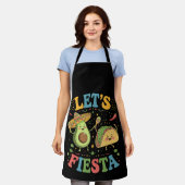 Tablier Faisons La Fête Avocat Et Tacos Cinco De Mayo (Porté)
