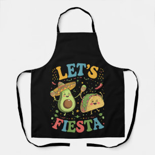 Tablier Faisons La Fête Avocat Et Tacos Cinco De Mayo