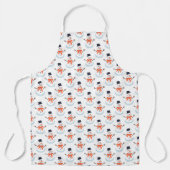 Tablier Faisons un bonhomme de neige ! (Recto)