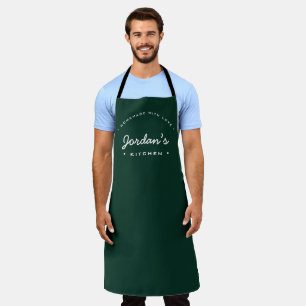 Tablier Fait maison avec amour de ma cuisine personnalisé