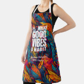 Tablier FAITES DE GOOD VIBES UN HABIT | Apron (Insitu)