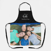Tablier Faites-le vous-même Personnalisé Photo Nom du mono (Recto)