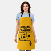 Tablier Faites-moi confiance. Je suis ingénieur (Porté)