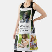 Tablier Faites votre propre collage photo et texte (Insitu)