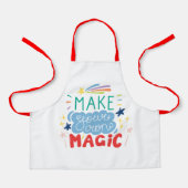 Tablier Faites votre propre magie (Recto)