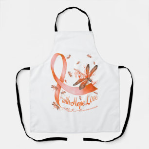 Tablier Faith Hope Love MS Awareness Dragonfly