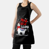 Tablier Falalala Llama cadeau de Noël (Insitu)