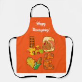 Tablier Fall In Love Automne Personnaliser Texte et couleu (Recto)