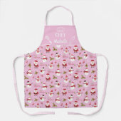 Tablier Famille de Noël du Père Noël (Recto)