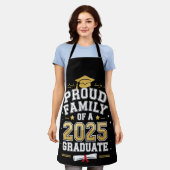 Tablier Famille Fière D'Un Diplôme De 2025 (Porté)