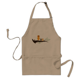 Tablier Famille heureuse de hibou