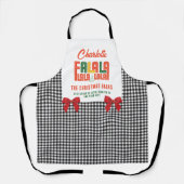 Tablier Famille Karaoke Carols Choir Group (Recto)