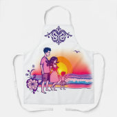 Tablier Famille magique (Recto)