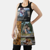 Tablier Famille Simple Collage Moderne Amour Grand-mère Ma (Insitu)